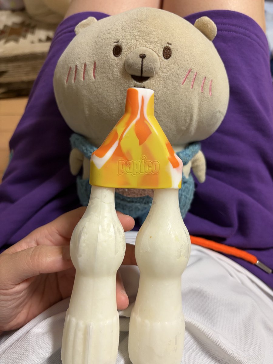 kapitan0807's tweet photo. お風呂上がりのアイス

#ともだちはくま https://t.co/FTFmzjI27e