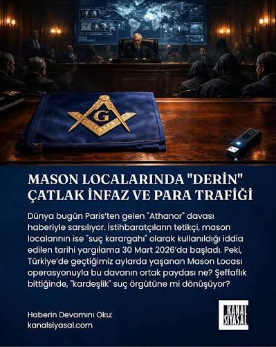 ArasDal7's tweet photo. 17 temmuz 2026 tarihinde sonlanması beklenen Fransa Paris'te bulunan Athanor mason locası davası ağır cezalar verilerek ve suçlar ispatlanarak biterse, İtalya'da Gladio, Fransa'da Athanor rüzgar gülü davaları karşısında  batıda stay bheind yapılara karşı başarısız kalmış tek NATO ülkesi Türkiye kalacak.