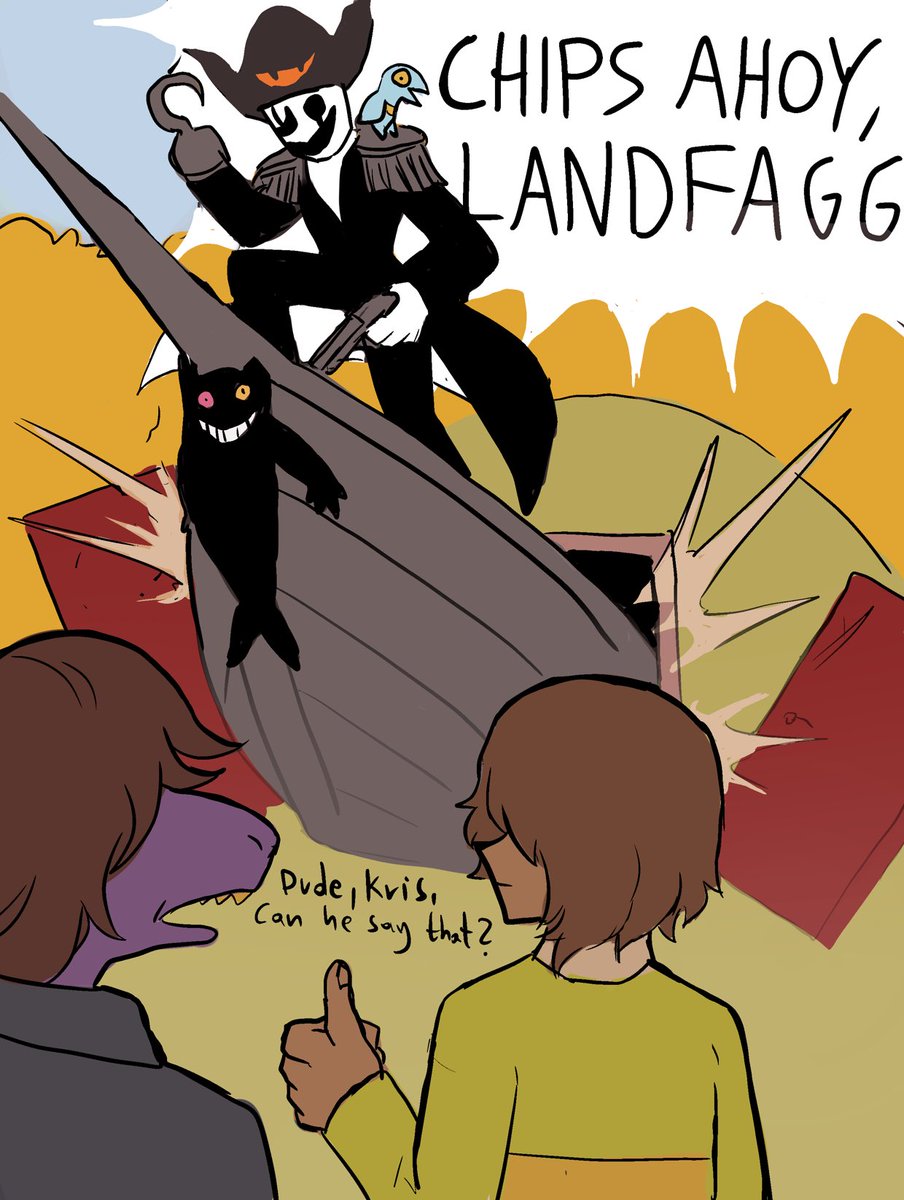 KnightmAr3s's tweet photo. I cant get over the pirate gaster video its too funny https://t.co/tfhTOresJU