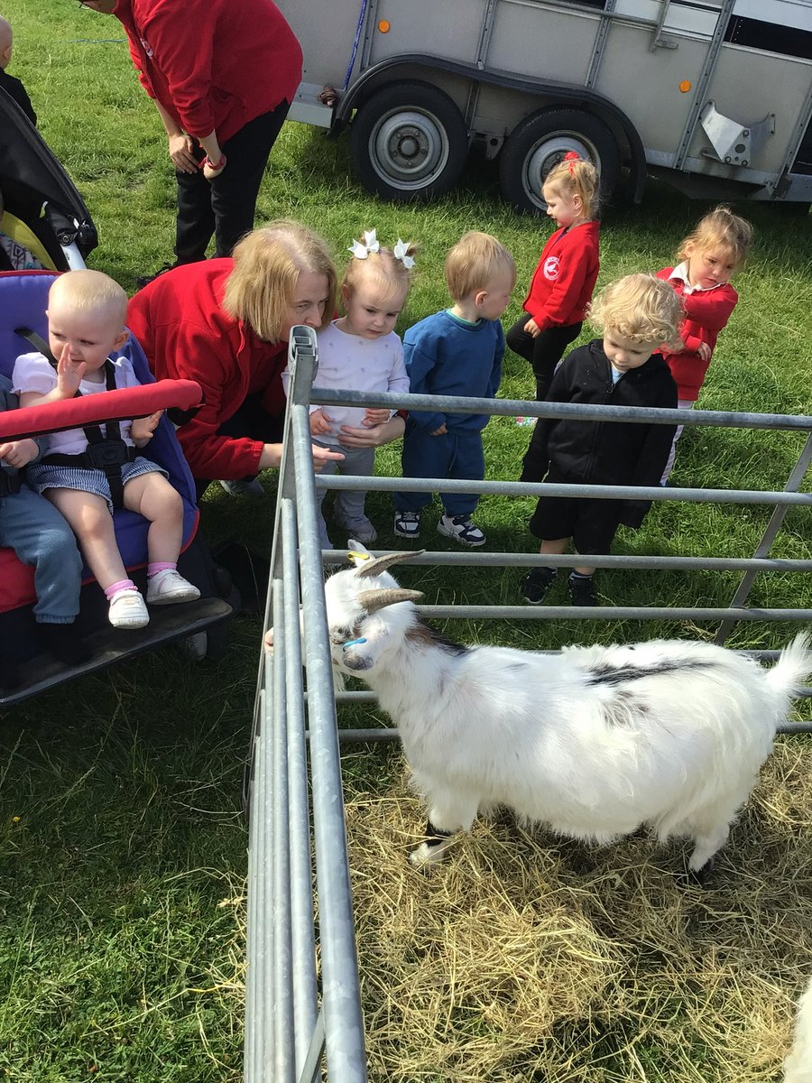 KincraigBabyRoo's tweet photo. We loved going out to the mobile farm! 🐐 #EAD #CL #UTW https://t.co/POvHFaPoqw