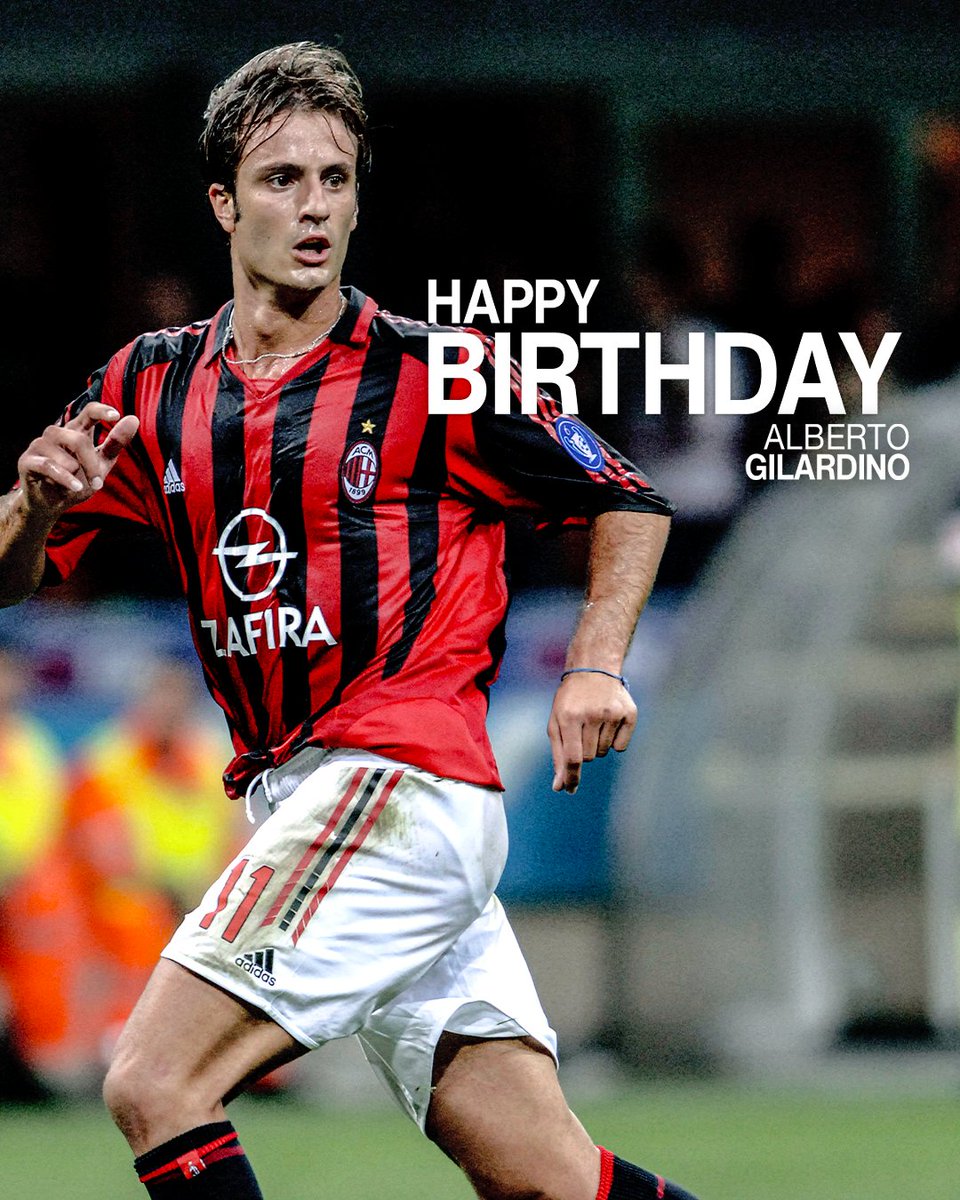 acmilan's tweet photo. A mercurial Italian striker and a European Champion. Have a fantastic day, Gila! 🤩 https://t.co/rYmgU6dLyX
