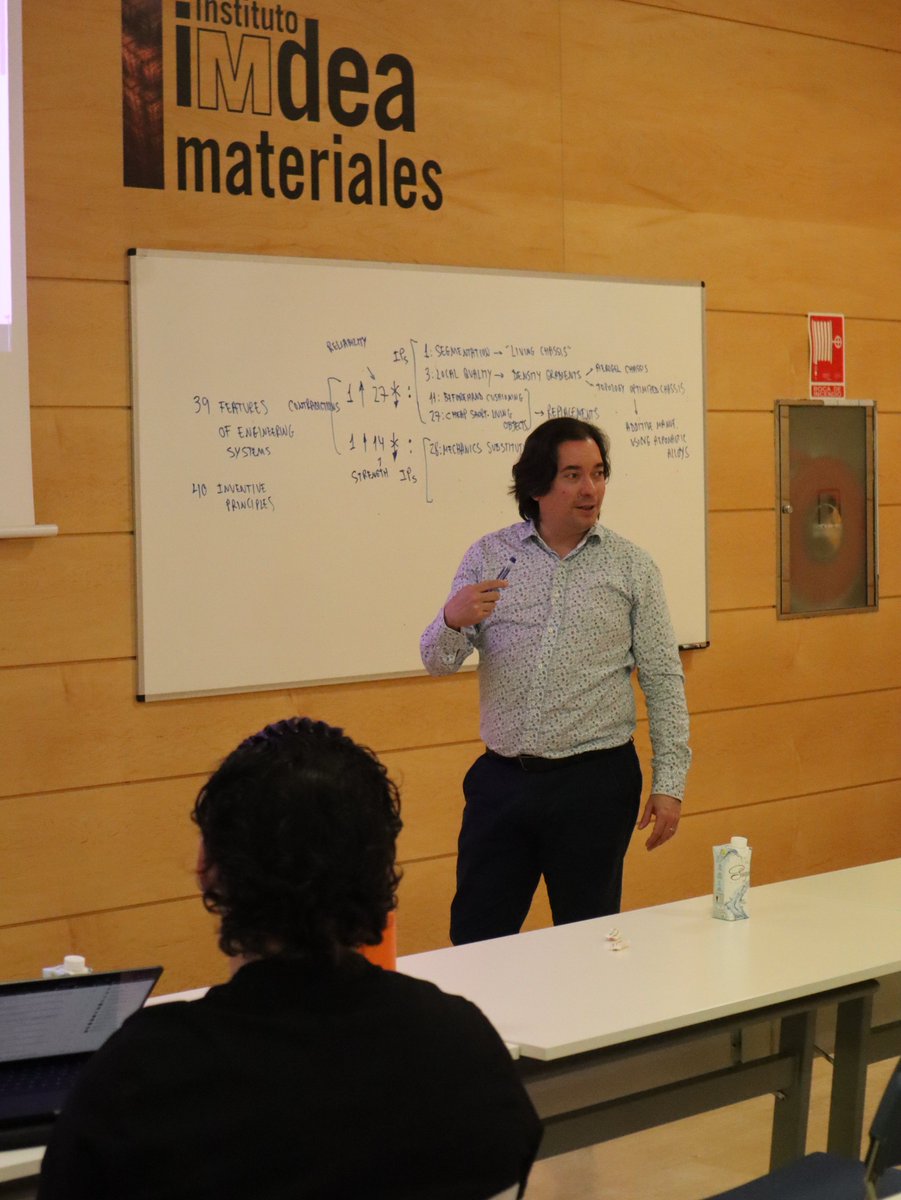 ImdeaMaterials's tweet photo. 🤔Can we teach AI the design language of engineered living materials?
That was explored during #CreativeJune recently, a hands-on workshop led by Prof. Andrés Díaz Lantada, that brought together researchers to strengthen creativity, innovation and AI-assisted materials design. https://t.co/ImOKjT1yYy