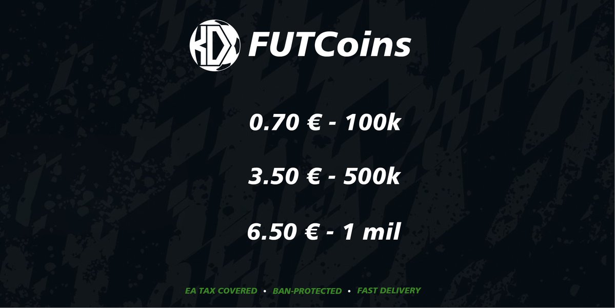 KDFutCoins's tweet photo. Updated prices!      
0.60£ / 100k - 5.57£ 1mil  
0.80$ / 100k - 7.44$ / 1mil      

If you see cheaper, message us! 👀 

#EAFC #EAFC26 #FC26Coins #EAFCCOINS #FC #EAFC26COINS #FCCOINS https://t.co/3wamEYuRtq