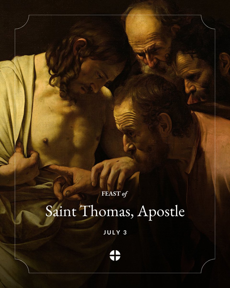 USCCB's tweet photo. Saint Thomas, Apostle, pray for us! https://t.co/uZOntkJkgB