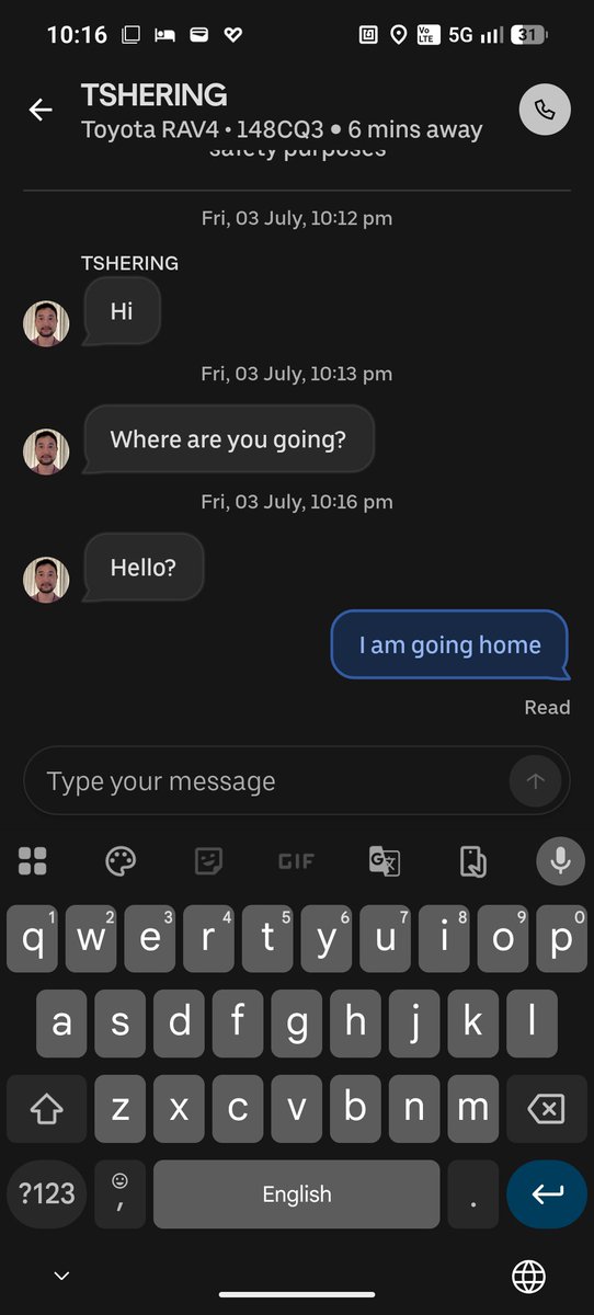 andrewtwits's tweet photo. Pick up from Brisbane Airport at the worst! 8 @Uber_Australia tips in 3 days ,and I come home to this. And this is the 4th time in less than o.e year that I have experienced the same job jobs at BNE. https://t.co/b0Xg7UzxEQ