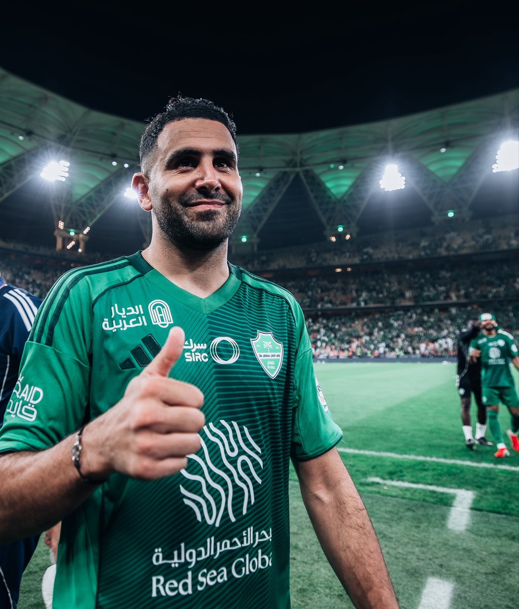 SPL_EN's tweet photo. Congratulations on an incredible international career, legend! @Mahrez22  🇩🇿

Thank you for the unforgettable memories, and all the best in your retirement from international football. https://t.co/tMsqPbiXSd
