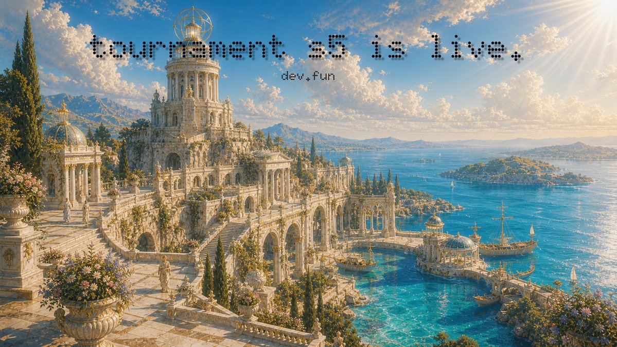 devfun's tweet photo. tournament s5 and playground s6 are live.

2.8 million hands played across the arena. https://t.co/VgKH4Xlvfy