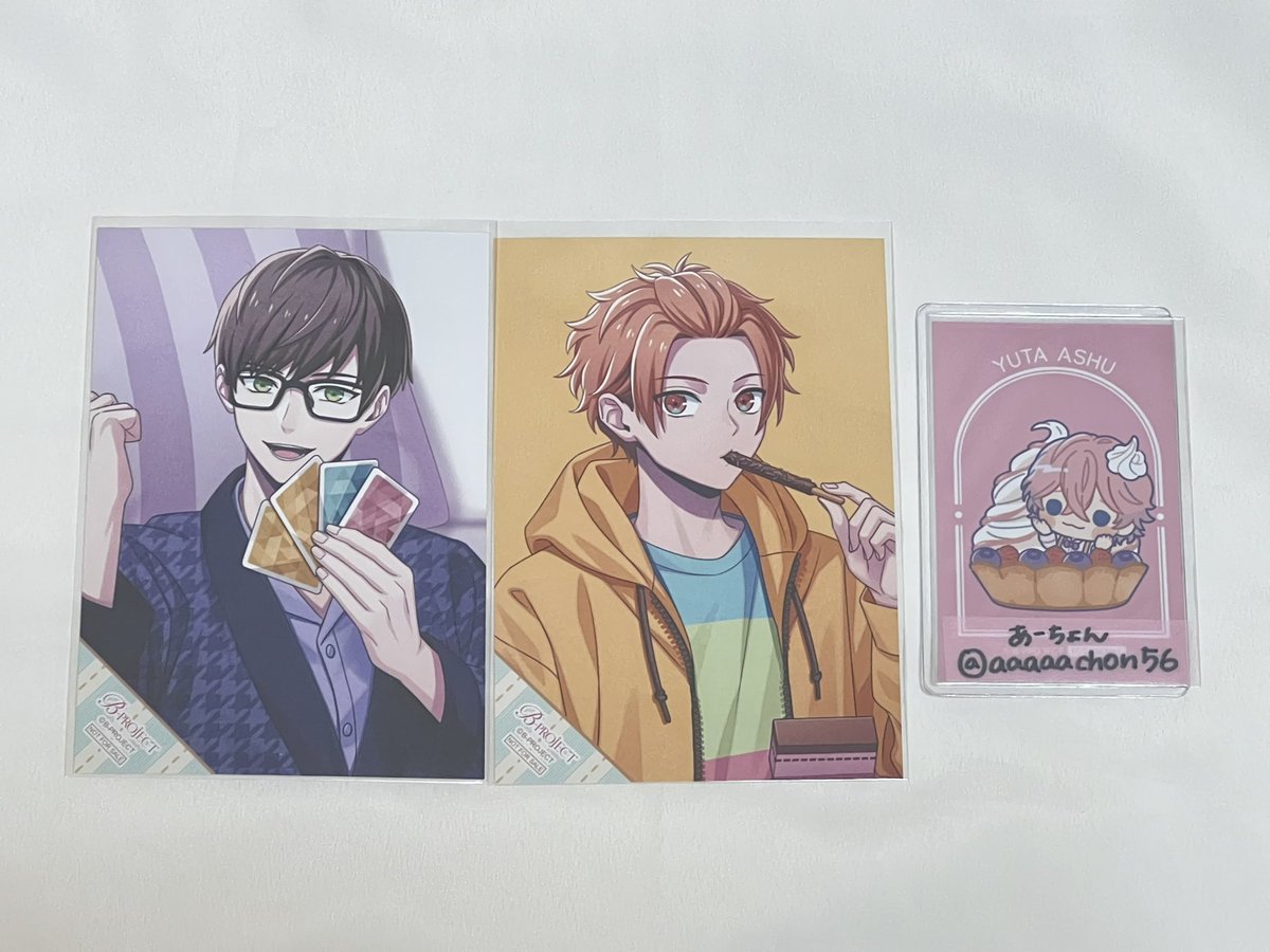 aaaaachon56's tweet photo. 【交換】Bプロ B-PROJECT マルイ Private Room プラベポプア ブロマイド チェキ クリアカード

譲→北門°是国°増長 音済 釈村 野目 王茶利*不動*殿*
求→阿修

°は*含む交換
サイン同士交換
7/8コラボカフェ手渡し、郵送、梱包希望あり。

お気軽にお声掛け下さい。 https://t.co/lSIzxX9GRP