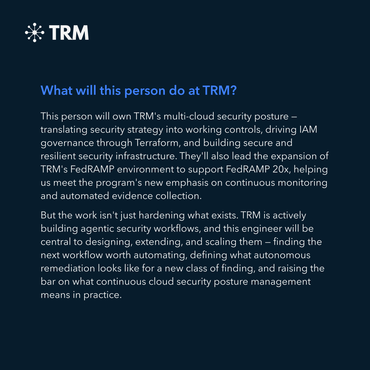 TRM Labs tweet media
