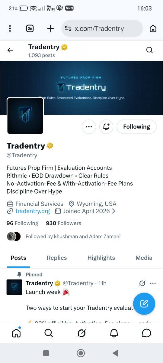 YLandoy's tweet photo. @Tradentry 50K - NQ! 🙏🏼💙 https://t.co/8oXrI1MZAs