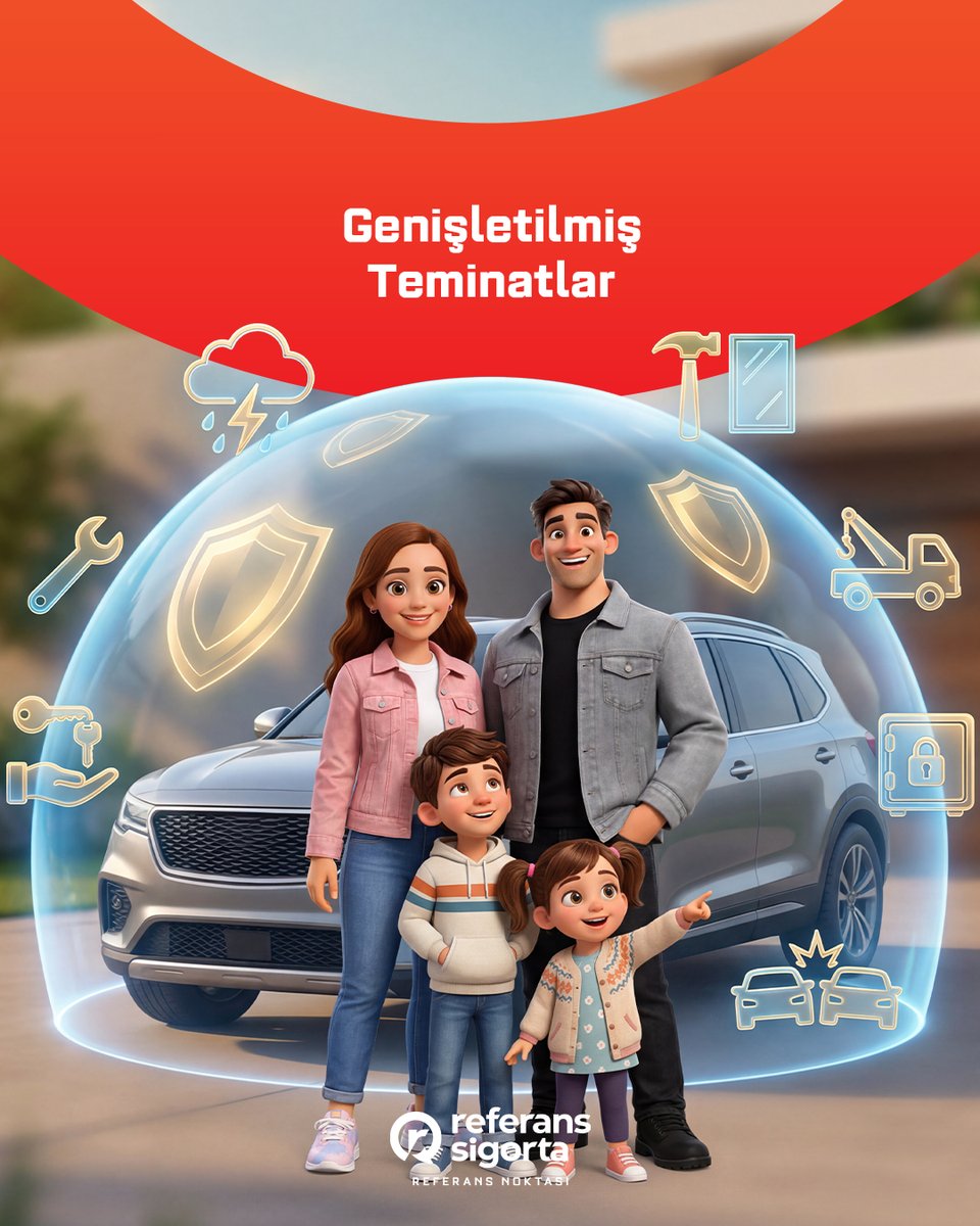 referansigorta's tweet photo. Yollardaki tüm belirsizlikleri ortadan kaldırmak ve her yolculuktan ilk günkü keyfi almanız için yanınızdayız. Referans Genişletilmiş Kasko, yalnızca aracınızı değil, sevdiklerinizle paylaştığınız tüm güvenli anları da kapsama alanı içine alıyor. 

#Referans #ReferansSigorta https://t.co/y72t2WOQWQ