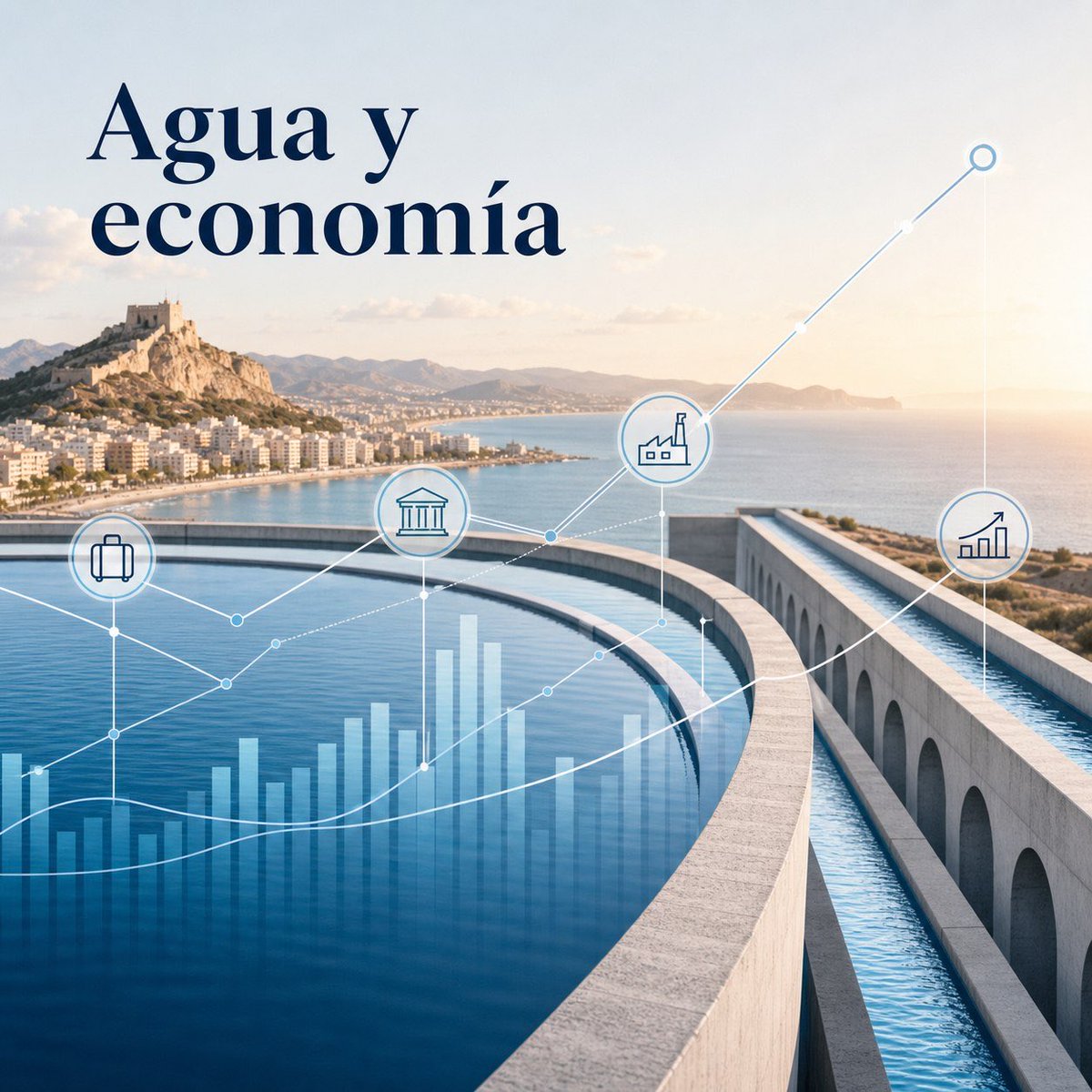 viborra's tweet photo. Agua garantizada no significa economía garantizada.

Alicante llega al verano con reservas históricas del Taibilla: 7,17 hm³ y 87,18% de capacidad.

La ventaja no es solo tener agua. Es convertirla en confianza, planificación y resiliencia.

#Alicante #Agua #Economía https://t.co/DaP4x09jFD