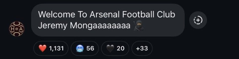 HaleEndWill's tweet photo. @themagic_tophat He’s undoubtedly been the most well informed source we’ve ever had for Arsenal. 

But why do this post only after posting ‘Welcome to Arsenal Jeremy Monga’ on his personal Instagram?

You &amp; I both know he went early there. 

Seems off for him. 

Perhaps letting the haters win? https://t.co/Ay2fxMRANM
