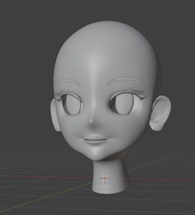 orangecafe_'s tweet photo. 初キャラモデリング（Blender経験者）
思ったより上手くいったな～ https://t.co/f3m9SUBu2p