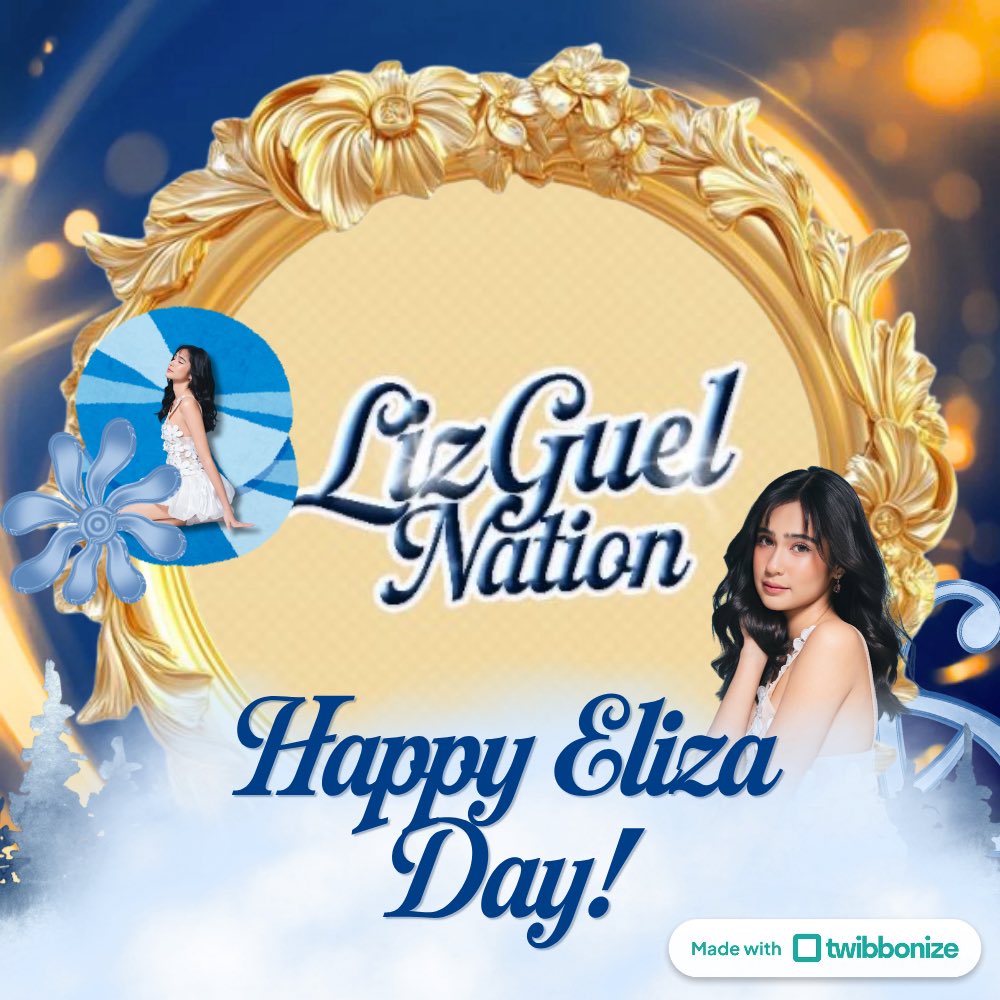 LizGuelNation's tweet photo. Just 15 days until we celebrate our lovely birthday girl, Eliza! 🥳🎂 We can’t wait to make this day extra special with lots of love, laughter, and unforgettable memories. 💕🎈

Want to join the birthday excitement? Show your love and support by using our birthday Twibbon and let’s fill our feeds with birthday cheer and messages for our best girl, Eli! 🌸✨

🖇️: https://t.co/rH54SwAqFi

#LizGuel #ElizaBorromeo #MiguelVergara