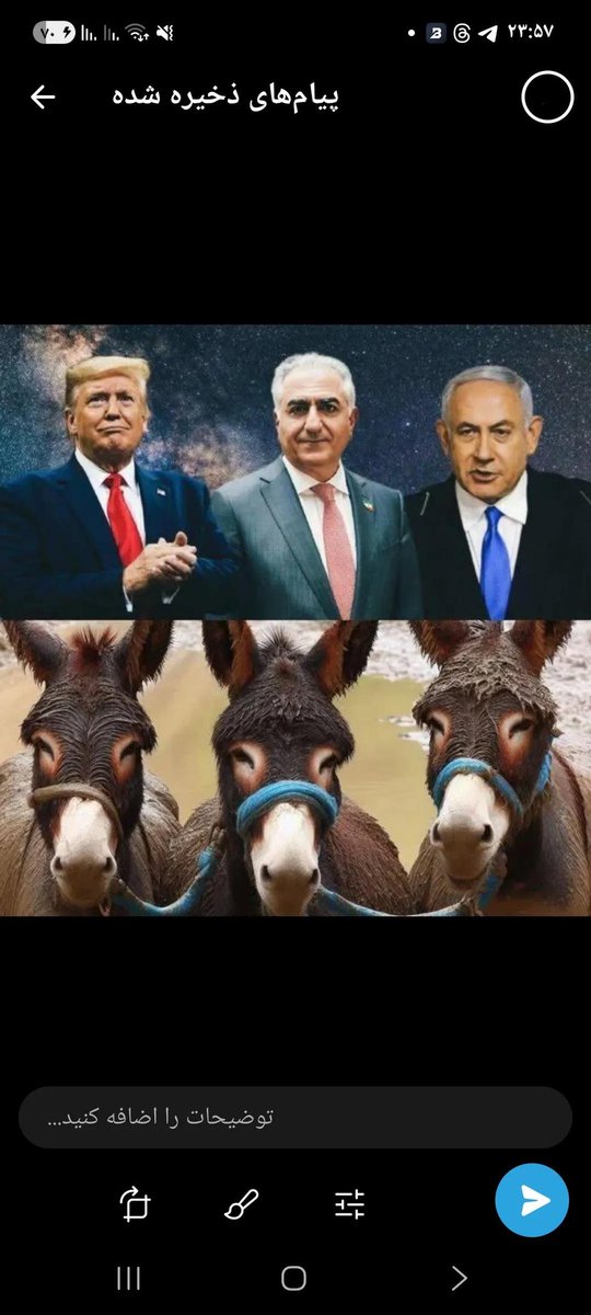 mohammadte86436's tweet photo. @MehranRajaabi ایرانی اصیل که دنباله رو این ارازل هستن فقط فارسی صحبت میکنن وبیشرف وبیناموس و��ائن هستن به ایران وایرانی والسلام، https://t.co/caWKqLCnTm