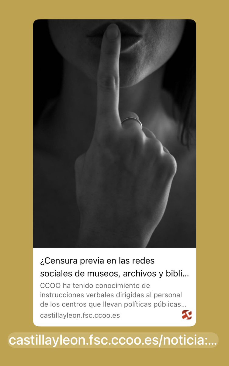 fcampal's tweet photo. Consejería de Cultura de la Junta de Castilla y León:
*Prohibe sin su revisión previa,cualquier publicación en las redes sociales de las Bibliotecas Públicas del Estado gestionadas por la comunidad.
*Lo comunica por tfno. 
*Anota los nombres de las personas que gestionan las rrss https://t.co/f8xgOQ4jbQ