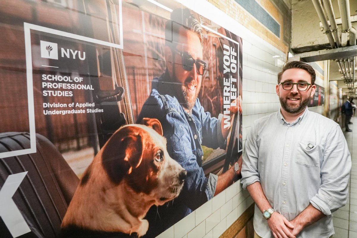 NYUSPS's tweet photo. "It's just really cool. You see ads like this every day and wonder who those people are, so it's crazy to be one of them." – Matt Kraus (@nyusps_daus '24)

Application deadline updated to 7/15! Learn more: https://t.co/kcJzDr4jhm https://t.co/nONfnArXdQ