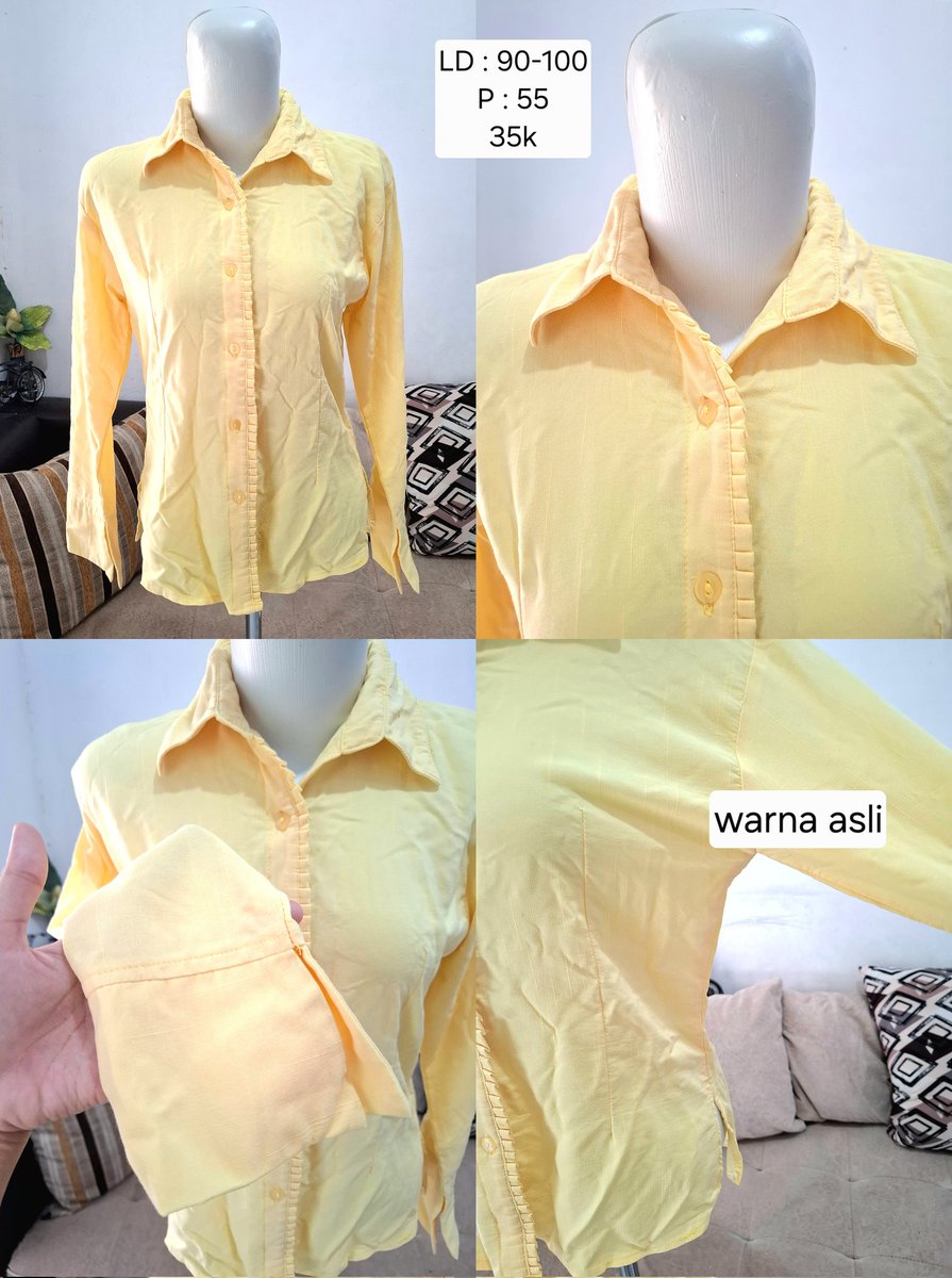 meycyaaa_'s tweet photo. @Cmarissya bisa cod 🍊 kakk, no minus cuma belum disetrika
https://t.co/JDdr8GTKPm
join saluranku buat liat preloved lainnya https://t.co/FbC9gO4JET