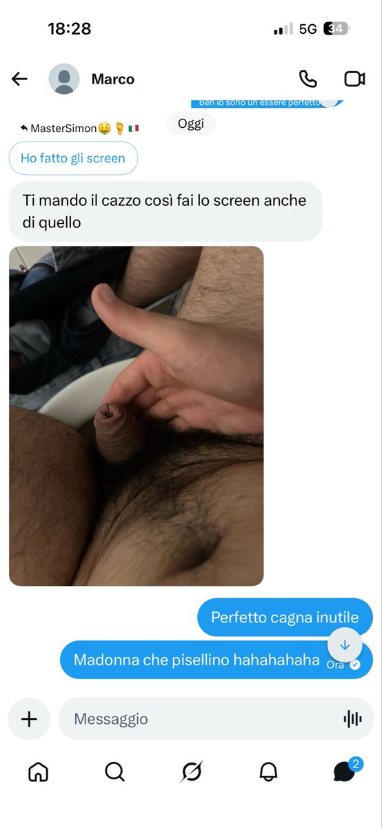 MasterSimon794's tweet photo. Mi paga per essere deriso e sputtanato 😂 @User10112530 Avete mai visto un pisellino così? 🤏 #findom #cashmaster #moneyslave #verme #sub #paypig https://t.co/bNjqpFqjwH