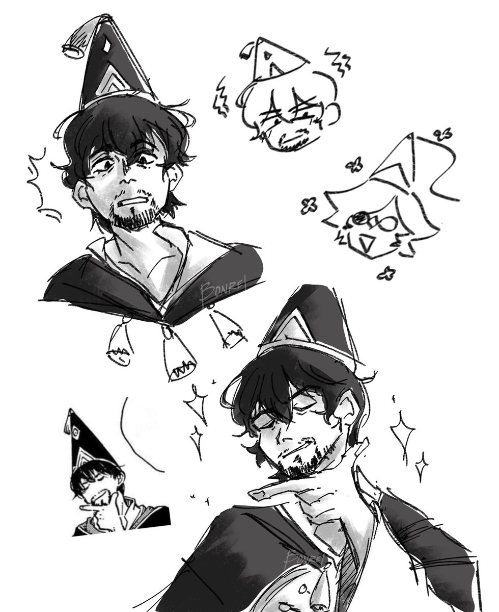 Bonrei_'s tweet photo. Olruggio doodles cuz I like this goofy witch

#witchhatatelier #wha #olruggio https://t.co/oQtrx1GGCF