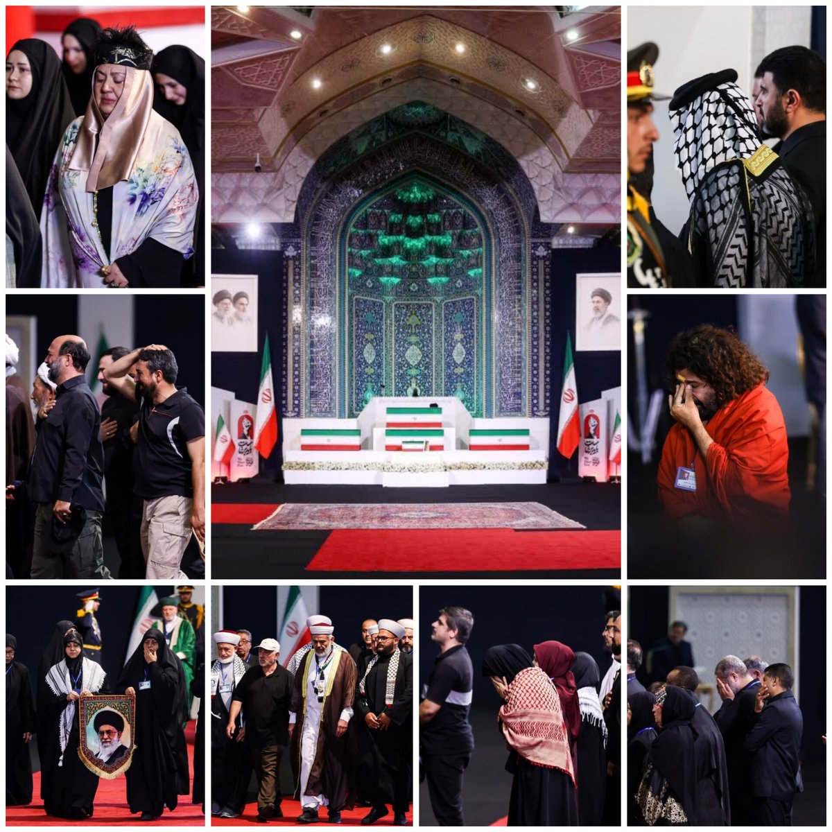 fatemehGhasem94's tweet photo. رهبر عزیزم تو نیستی و اکنون یک جهان برای تو میگرید
۹۰ کشور امروز آمده‌اند واسه وداع با رهبر شهی..دم
#باید_برخاست
#پدر_امت https://t.co/2PVKcCzgi8
