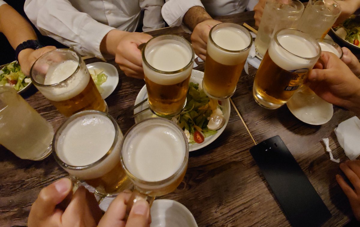 natan172's tweet photo. 週末＆諸々お疲れさまでした！🍺🍺🍺🍻 https://t.co/ry6lS11Frr