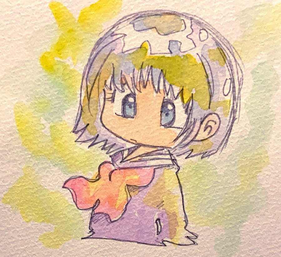 0502Kslum's tweet photo. 日課、今日は急いで描きました(^◇^;) https://t.co/s2z1p9wOBQ