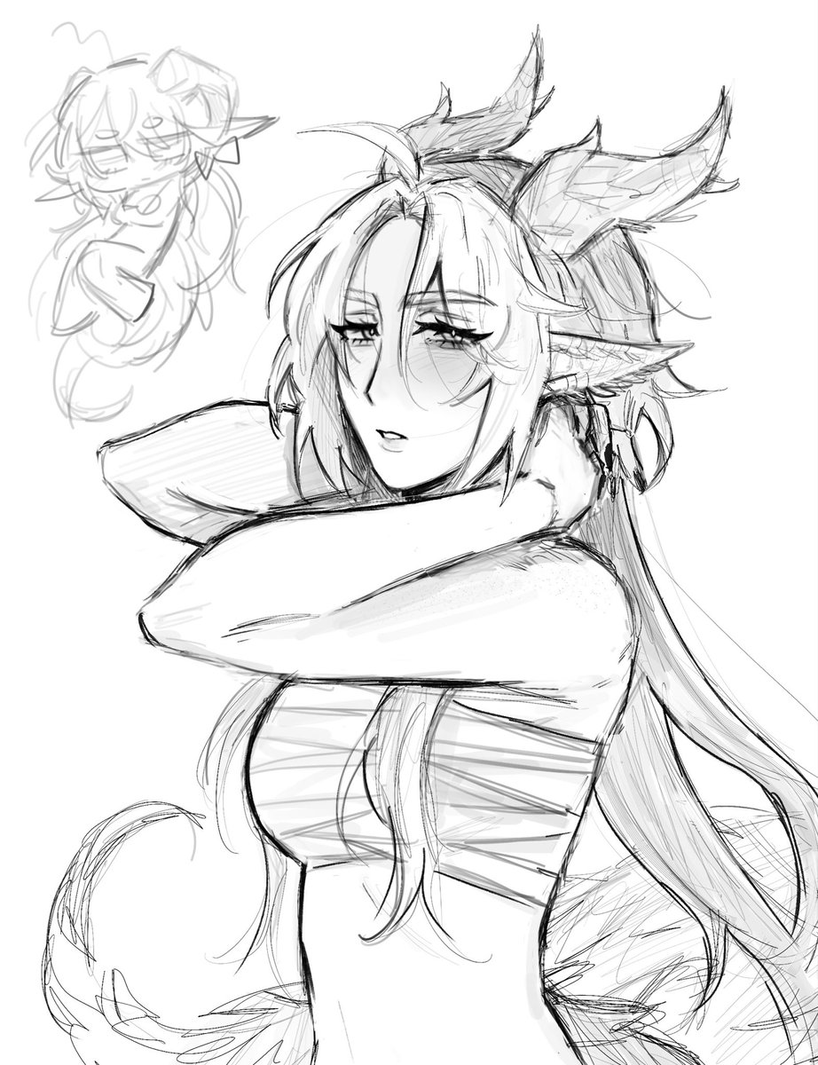 charker1's tweet photo. Orfevre and her little Shion (dragons!AU)
#umamusume https://t.co/mAo8IAfYCt