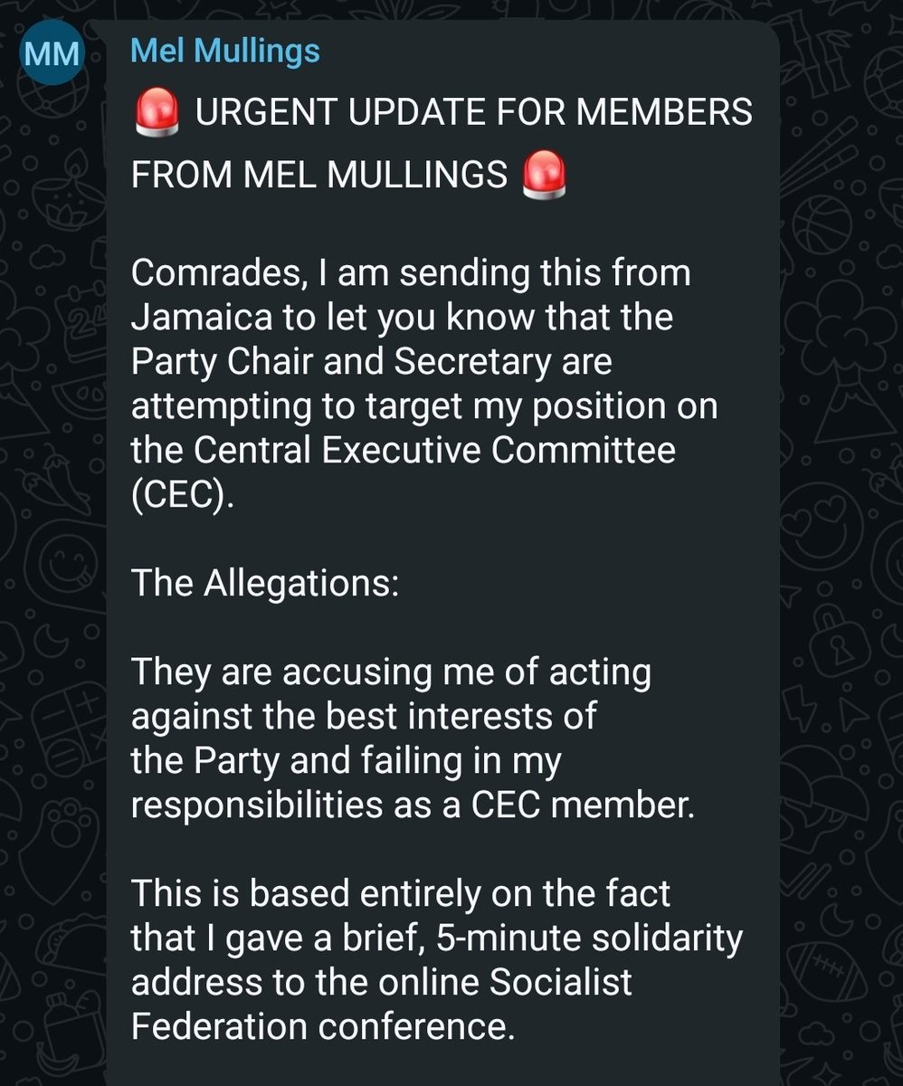 socialistfed's tweet photo. Outrageous behaviour from Your Party in suspending one of their elected leaders @melesentially for nothing more than speaking at our conference. Full solidarity to Mel ✊️ https://t.co/o4hQEDD4Bw