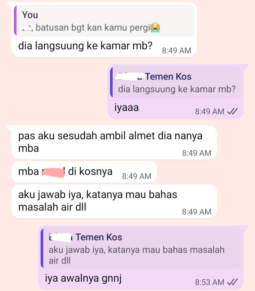 aphrozenith's tweet photo. Kosku di Gang Kantil, kalian kalau cari kos di situ, aku mau bilang plis lebih hati2 lagi. Inisial bapak kos nya BSR. Kos sangat dekat dengan pintu doraemon FBS. Aku gamau sampe ada korban lain. https://t.co/eVSjnTjwr3