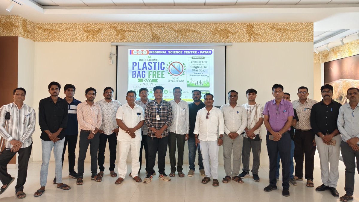 RscPatan's tweet photo. @RscPatan celebrated #InternationalPlasticBagFreeDay by raising awareness about reducing single-use plastics and encouraging sustainable alternatives. Together, let's protect our environment by making eco-friendly choices for a cleaner and greener future. https://t.co/ziJEXCEjZQ
