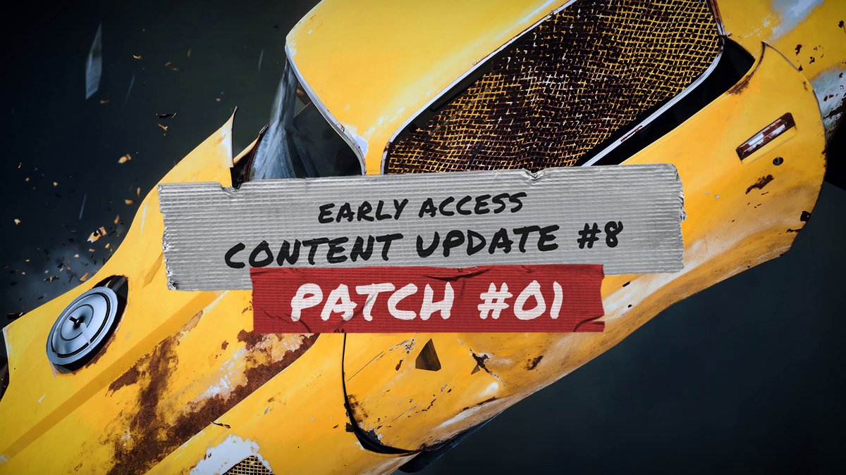 THQNordic's tweet photo. Patch 1 for #Wreckfest 2's Content Update 8 is here! Smoother multiplayer, gameplay tweaks, and quality-of-life improvements. 💥

📖 Read more here: https://t.co/CWItduiIEM https://t.co/REDcoLBUbF
