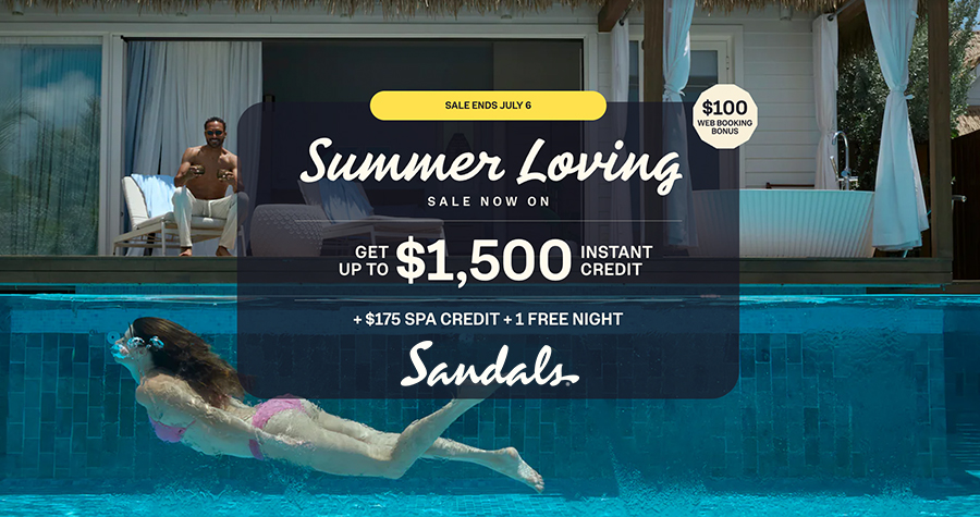 tropicalitytips's tweet photo. Get up to $1,500 off + $175 air credit + 1 FREE night at Sandals. βοΈπ¦
Check it out: https://t.co/FA1xwAe7XN
#vacations #allinclusive #couplesonly #couplesretreat https://t.co/jejCrvlYNT