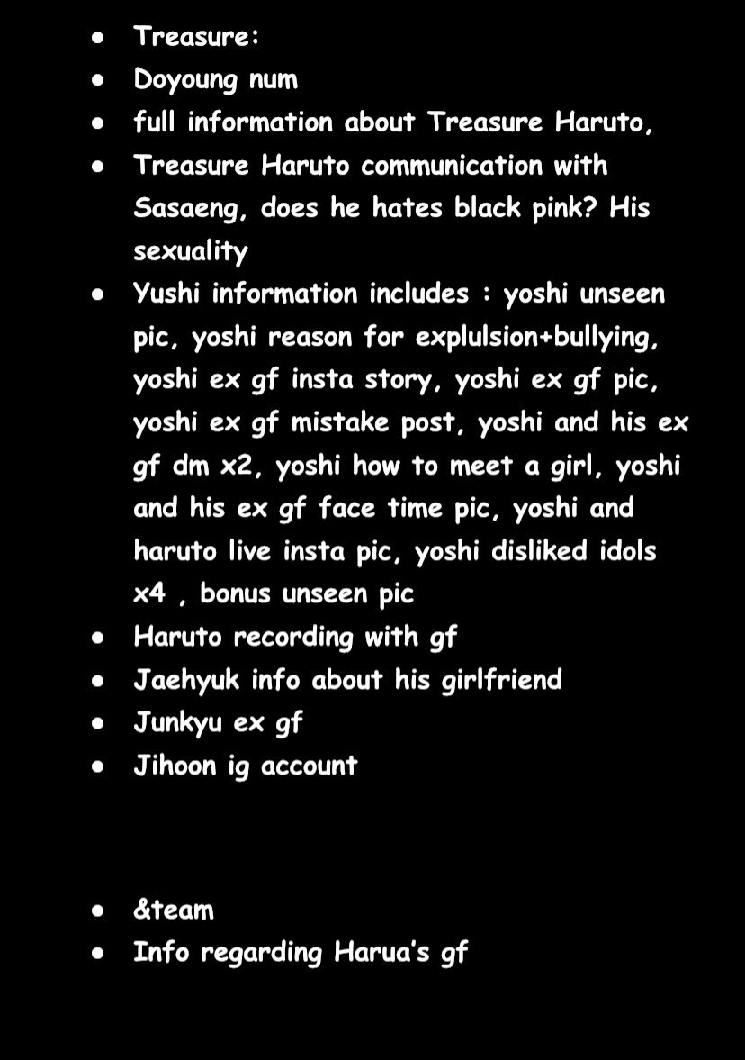 jjakzstore's tweet photo. Sell / exchange info
(Some of the info is not available anymore)
#정보판매 #정보교환 #사수니 #sasaeng #情報垢 https://t.co/hdopBJhcqM