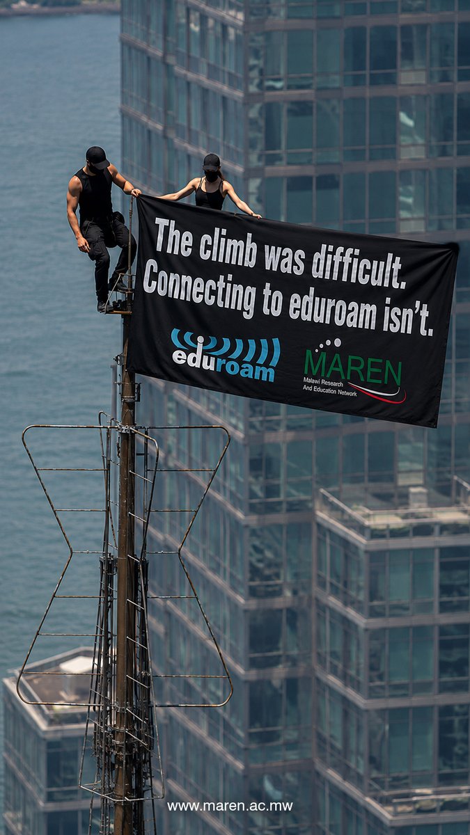 Maren_net's tweet photo. The climb was difficult. Connecting to eduroam isn't. 😉
Whether you're on your campus or visiting a participating institution anywhere in the world, eduroam gives you secure, seamless Wi-Fi access using your institution credentials.
#eduroam #MAREN #ResearchWithoutBorders https://t.co/pXk7jLWcFd