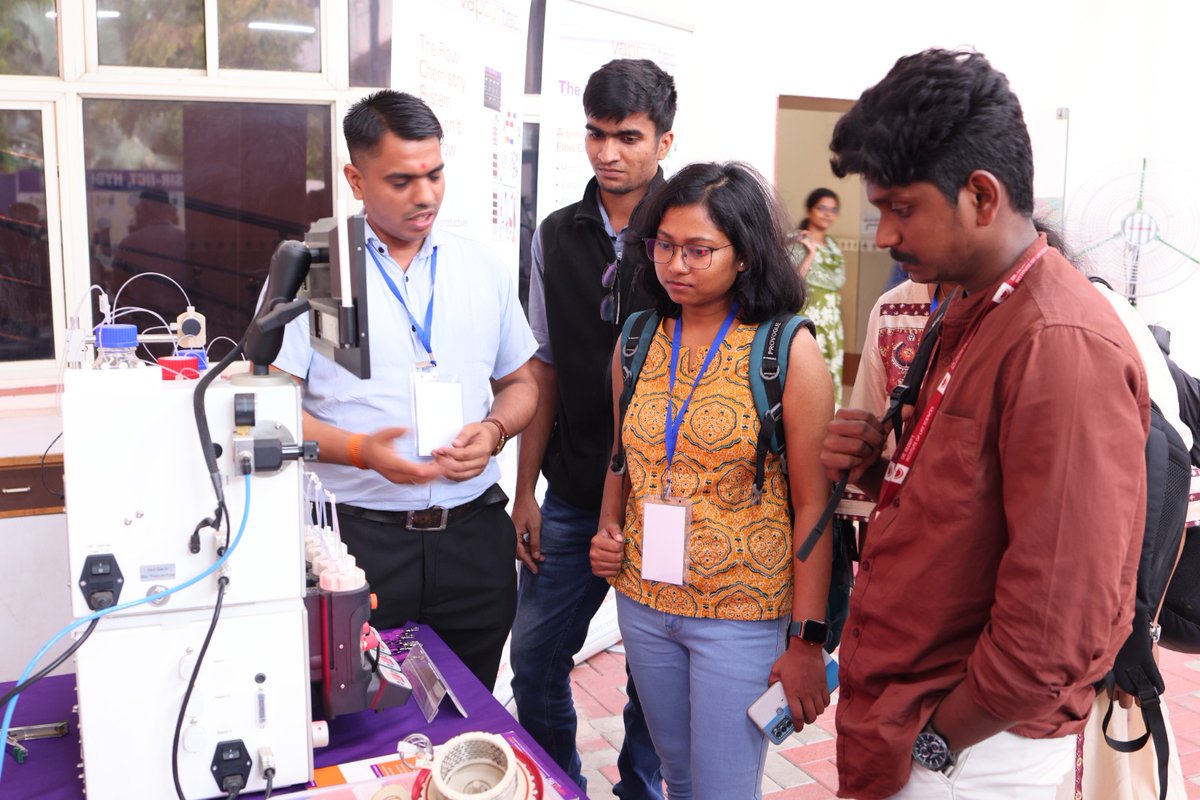csiriict's tweet photo. The 2nd Tutorial Workshop on Continuous Process Intensification was successfully conducted at CSIR-IICT in association with FCPI.

@CSIRIndia @IndiaDST @CSIR_NIScPR 
#csiriict #ContinuousManufacturing #processintensification
#chemicalengineering #InnovationInEngineering https://t.co/STL6kkZ5lS