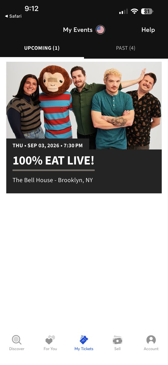 CCGrace7's tweet photo. WOOHOOOOOO! And got the Early Entry/VIP tickets for meet and greet!!! A celebration gift for my fiance and I since we just got engaged! We can’t wait to see you live!!! @100PercentMikey @100PercentEat @JordanCwierz @Schwartzanicker Eric (since we can’t tag him) and Graysie!!!🎉🎉 https://t.co/L0ZgENr5qT