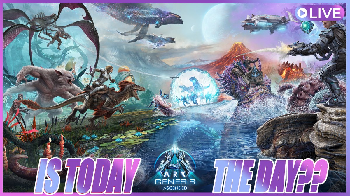 itsmeskelly's tweet photo. Going LIVE on the #ARKSurvivalAscended Skellywag Community server while we wait for the release of Genesis Ascended and Tides of Fortune!!

What are you most excited for???

https://t.co/AAkgpcEZWE
https://t.co/p6wjSiBvqN https://t.co/QF5CY6MZX8