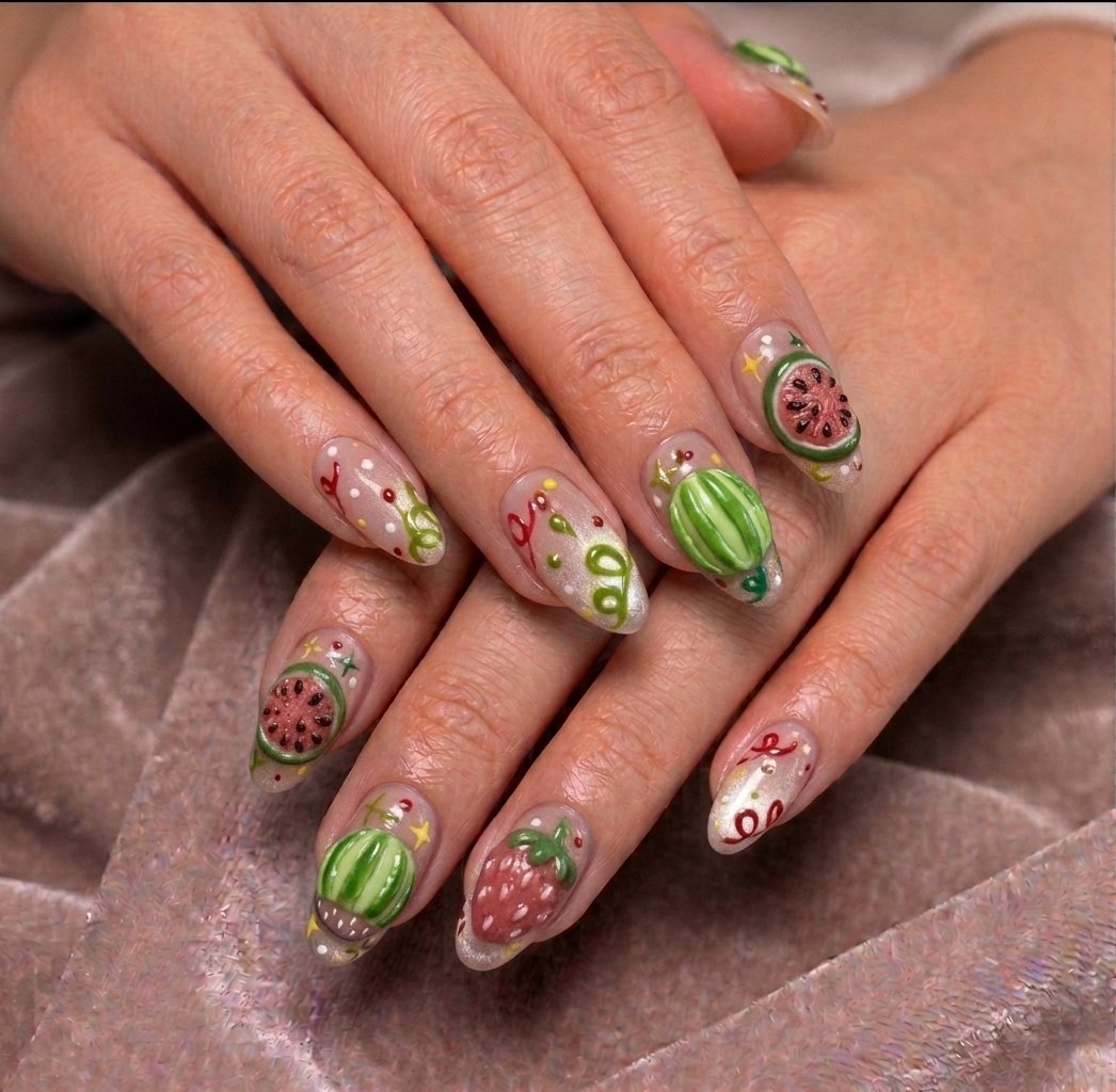 vieebluw's tweet photo. Buat yang suka nail art gemes, tema buah ini lucu banget dipakai buat daily! Sini ciwii ciwii gemass merapatt
☆ https://t.co/h1ErP4MPpv https://t.co/AIoODIdIz0