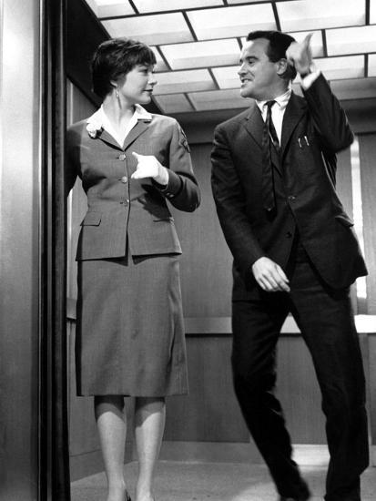 Shirley MacLaine and Jack Lemmon in Billy Wilder's 