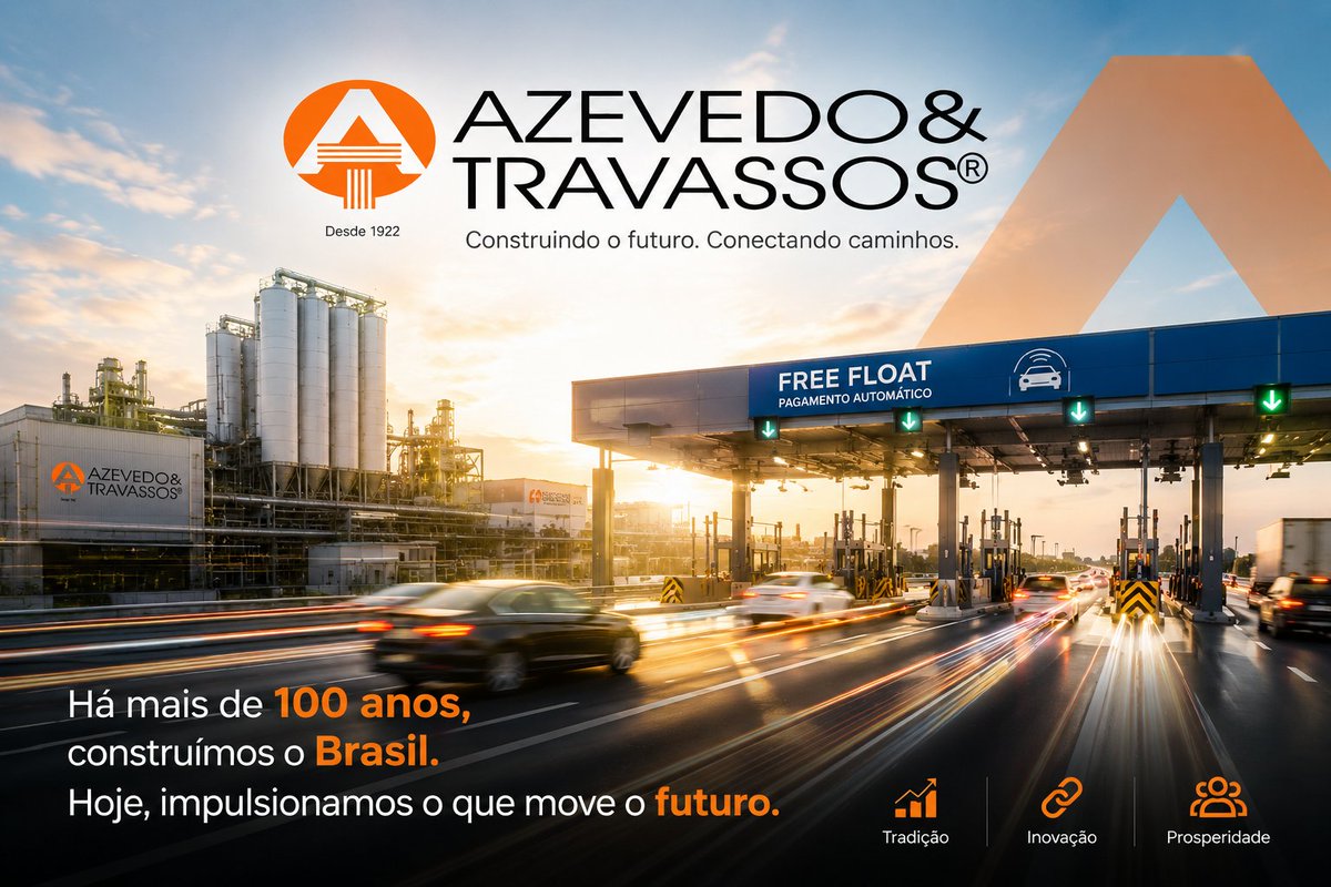 araujo49's tweet photo. Azevedo & Travassos: a empresa que resolveu três pendências de uma vez e chegou ao segundo semestre pronta para voar
Com estrutura consolidada, pedágio da Rota Verde já opera e o da Rota Mogiana entra em julho
#AzevedoTravassos #azev3 #azev4
https://t.co/NBAOazciUn https://t.co/8atR3RHlD1