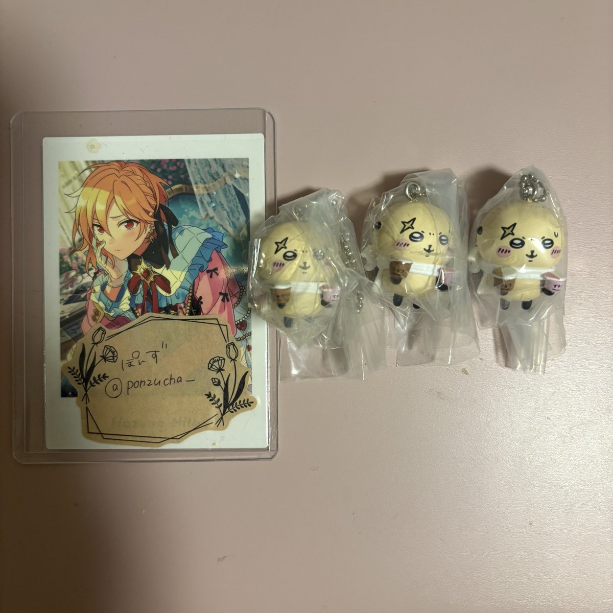 ponzucha_'s tweet photo. 【交換】ちいかわ たべものいっぱいマスコット3
譲 ラッコ3
求 ちいかわ、モモンガ、うさぎ

まとめて優先、郵送のみ
初回の方は固定必読です🙇🏻‍♀️
検索からでもお待ちしております！ https://t.co/jUJsWli5ef