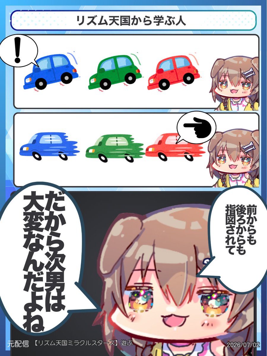holo_jong's tweet photo. リズム天国から学ぶ人
#できたてころね https://t.co/rm4jon7pu6