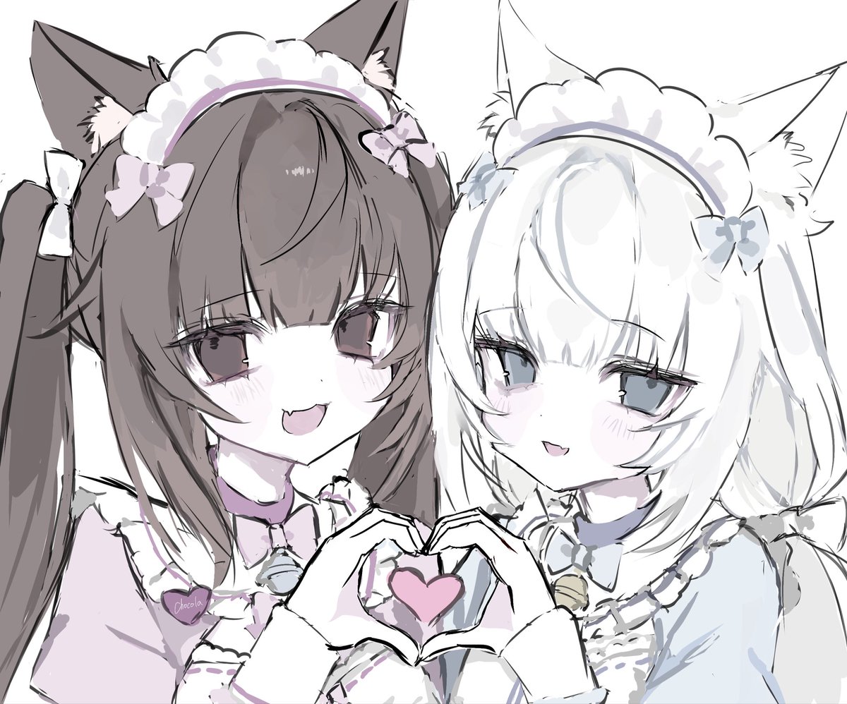 kitty_a1a's tweet photo. Chocola &amp; Vanilla https://t.co/0Uvi7XBiKv