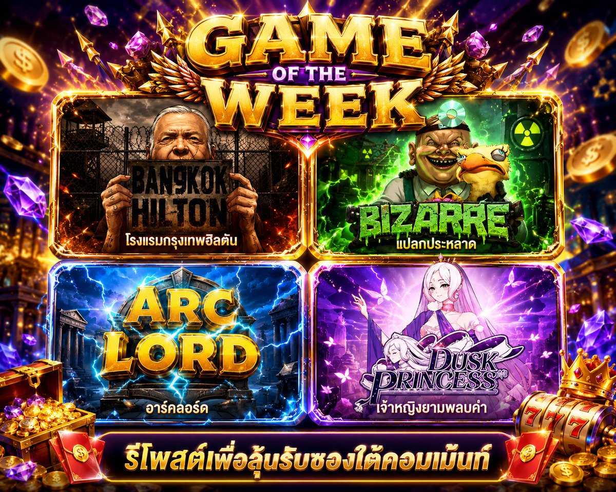 RealFibzySlot's tweet photo. GAME OF THE WEEK #25  รีโพสต์มีแจกโว้ยยยยย 😎 !!
‼️รีโพสต์นี้ให้ถึง 1️⃣5️⃣0️⃣ แจกซองทันทีใต้เม้นท์ ‼️ 🧧🧧

เล่นหนักได้ชัวร์ที่นี่ 👉 https://t.co/qZMfwGNtXq 💰
🧧 เข้ากลุ่มพูดคุย-แจก https://t.co/I1zoMwLezM

#แจกฟรีไม่รีได้ไง #แจกฟรีทุกวัน #สล็อตเครดิตฟรี https://t.co/gRJ9mUXuR2