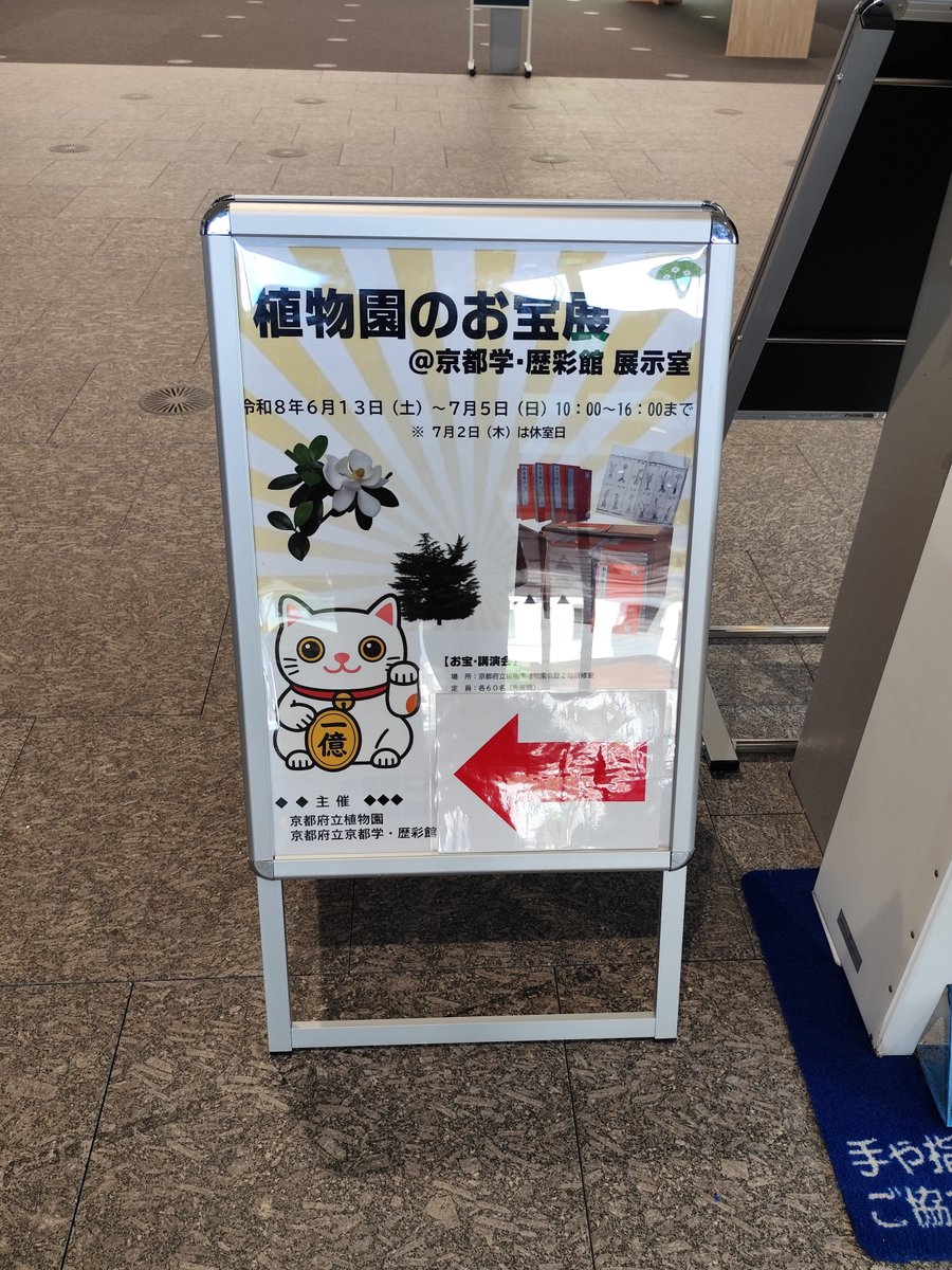 8t7zrNIH0uEKZTG's tweet photo. 京都学・歴彩館で行われている「植物園のお宝展」を見てきました。今年「なんでも鑑定団」で１億円の鑑定評価を受けた京都府立植物園所蔵の古文書「本草綱目（金陵本」初版が展示されています。1709年のものですがきれいです。その他、貝原益軒「大和本草」、宇田川榕菴「植物啓原」など見れました。 https://t.co/JsgihUbjX0