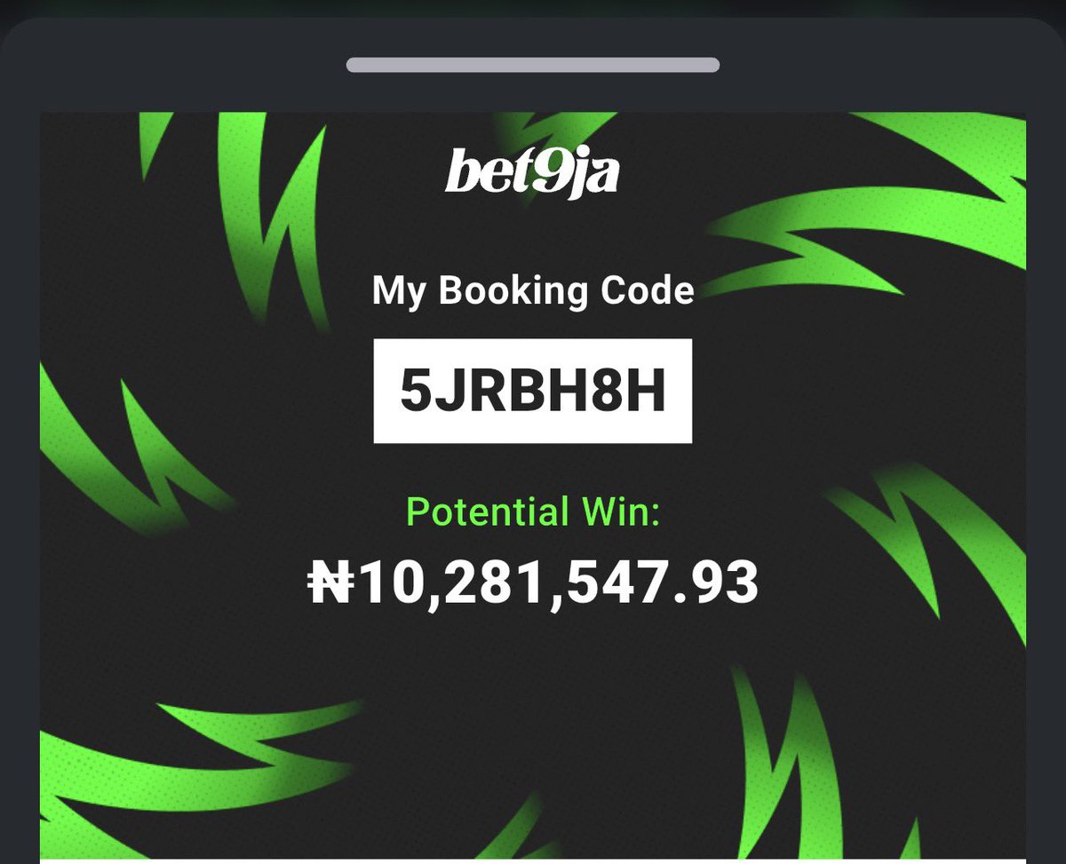 TalentedFBG's tweet photo. Lets win on bet9ja 
boom  💥 🤯

Straight winning ✍️ ⚽️⚽️

sharp odds  🔥 

Code :  5JRBH8H

Stake and win 10 million

#Bet9jacode https://t.co/9WpZKU0B9a