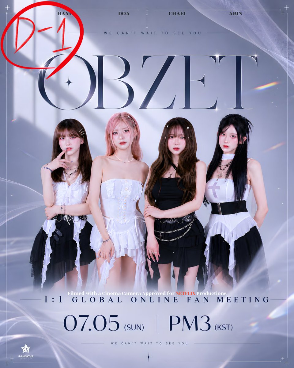 obzet4core's tweet photo. [#OBZET]

온라인 팬미팅 티켓마감 D-1✨
여러분들을 만날 날만 기다렸어요
곧 만나요 해주고싶은 얘기가 너무 많아
🔗https://t.co/c2R4Jizobs
.
.
#팬미팅 #fanmeeting https://t.co/QzTtuwfO1n