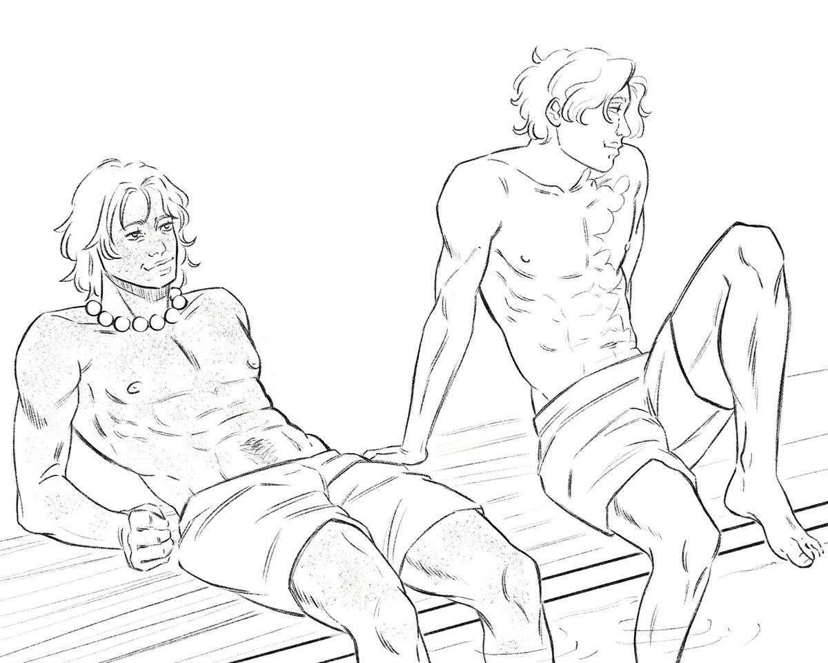 Ramiel_ll's tweet photo. Imagine if I could render 
#PortgasDAce #Sabo https://t.co/JRAi1r4eRX